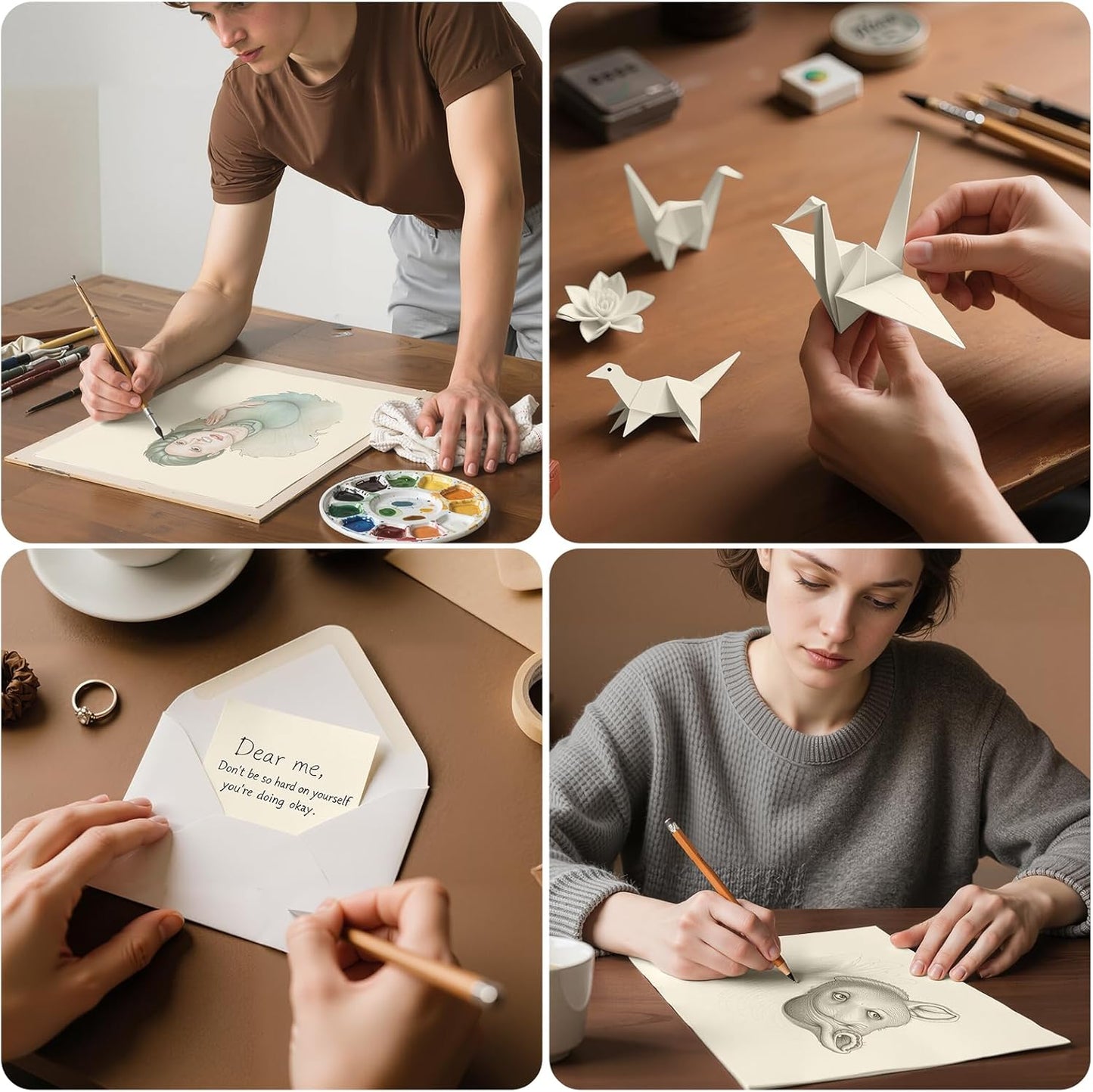 200 Sheets of Cardstock 8.5 x 11, Heavyweight Cover Cream Cardstock Printer Paper 8.5 x 11, 190 gsm Ivory Card Stock Paper for Wedding Invitations, Elegant Stationery, Scrapbooking & DIY Crafts