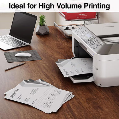 TRU RED 8.5x11 Copy Paper 20 lb. 92-Bright 5000 Sheets/Carton, For Office, School & Home