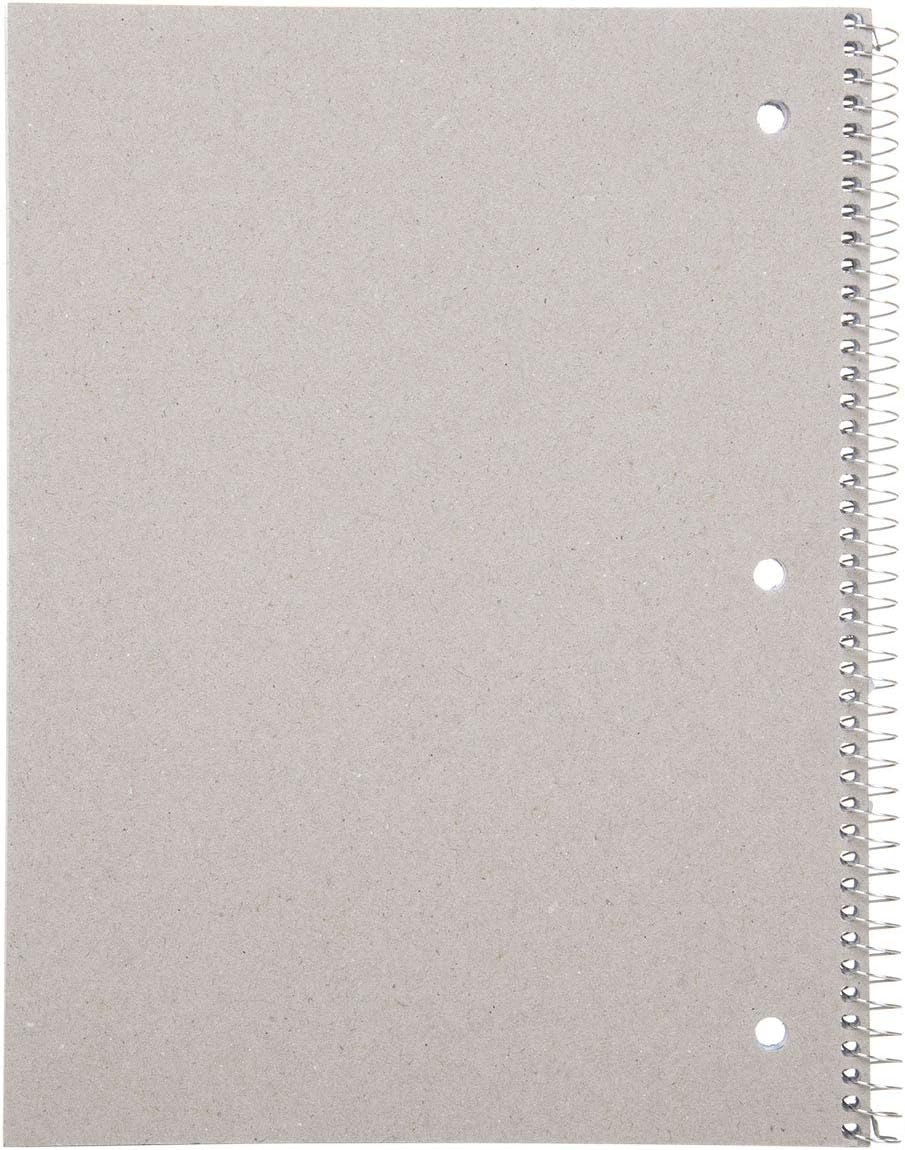 Mintra Office Spiral Notebooks, Wirebound, Journals for School, Work, Business, Aesthetic Stationery, Writing Pads, Teacher & Student Supplies (6, Pastel, College)