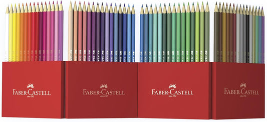 Faber-Castell Castle 111260 Colouring Pencils Set, 60 Pieces, Hexagonal, Shatterproof, for Children and Adults