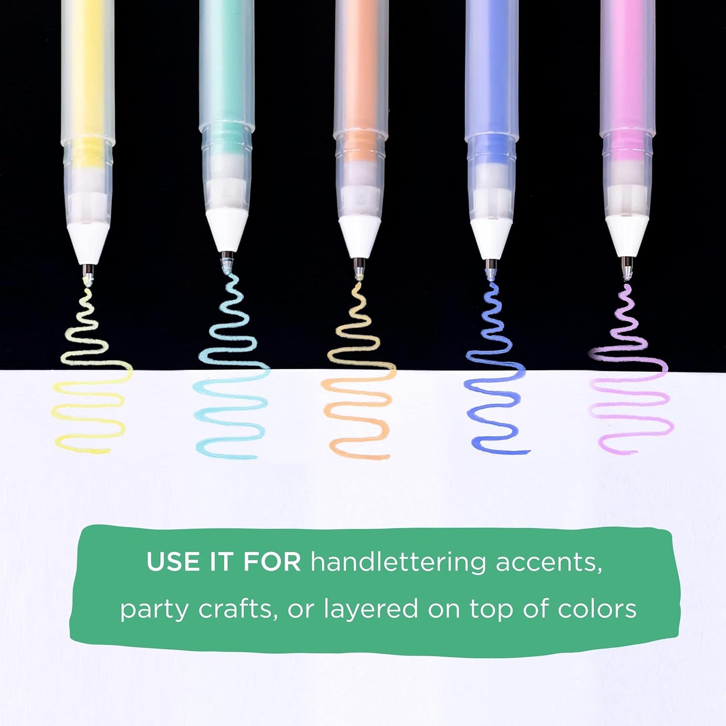 SAKURA Gelly Roll Moonlight Gel Pen Set, Bold Tip, Opaque Colors, 10 PK 38176