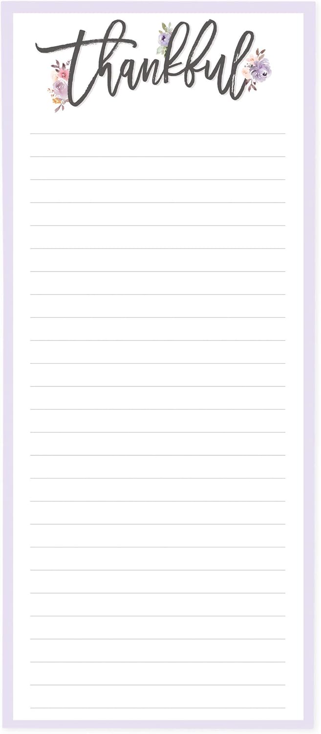 Graphique Magnetic Notepad - Peanuts Gang Grocery and Shopping List - Fun Decorative To-Do List - Perfect House Warming Gifts - 100 Tear off Sheets (4" x 9.25" x .5")