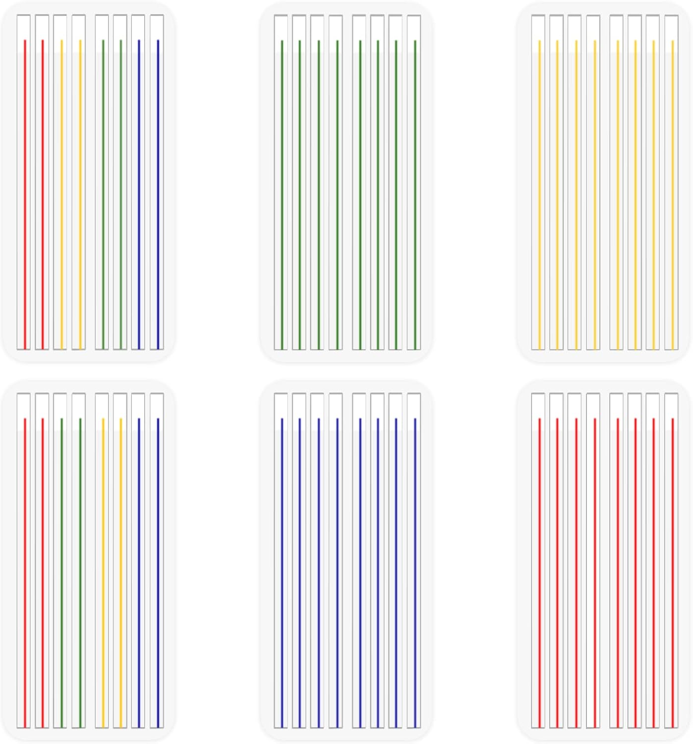 BAYTORY 1380Pcs Transparent Highlighter Tape Reusable, Clear Sticky Tabs for Annotating Books, Long Highlighting Strips Page Markers Index Tabs, Sticky Notes Aesthetic Office School Supplies