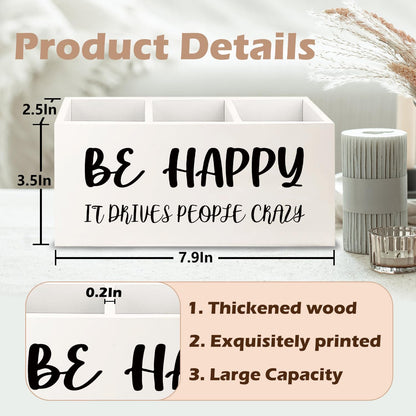 Teacher Appreciation Gifts, Boho Rainbow Teacher Wooden Pen Pencil Holder for Office Desk, Back to School Supplies Gifts for Teachers, It's a Good Day to Teach Tiny Humans