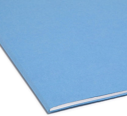 Smead SuperTab Heavyweight File Folder, Oversized 1/3-Cut Tab, Letter Size, Manila, 50 Per Box (10401)
