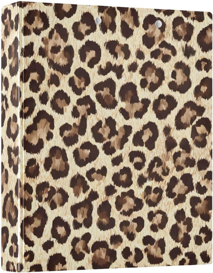 ALAZA Brown Forest Camo Camouflage 3 Ring Binder 1.5 Inch Three Ring Office Binders w/clipboard & 3 Pockets, Hold 200 Sheets, 1 pc