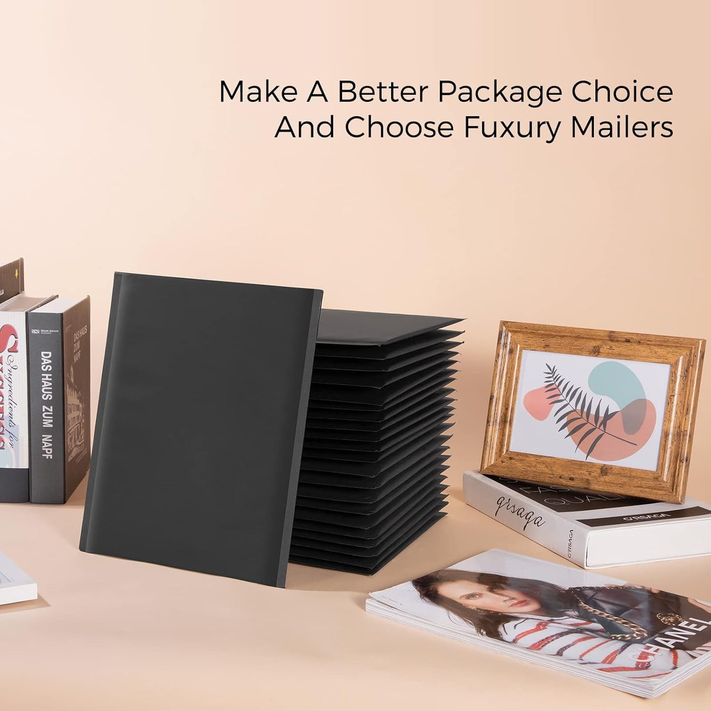 Fuxury Kraft Bubble Mailer 4x8” 50Pack Padded Envelopes Usable Size 4x7" Strong Adhesion Thick Bubble Envelopes Waterproof Cushioned Bubble Mailers Packaging for Small Business #000 Yellow