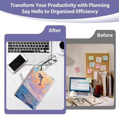 Planner 2026-2027, Weekly and Monthly Academic Year Calendar Planner, July 2026 - June 2027, Daily Agenda Book for Office School Supplies, A5(6.3'' x 8.5'')