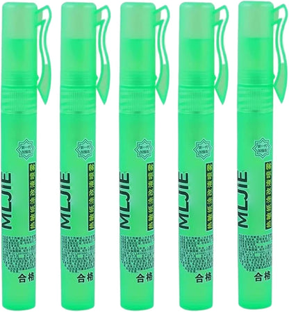 Thermal Paper Correction Fluid, 5 Pack White-Out Eraser Spray for Address & Information Protection, Office & School Use