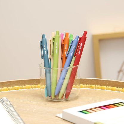 Mr. Pen- Retractable Gel Pens, 12 Pack, Colorful Ink, Fine Point 0.7mm, Fast Dry, Smooth Writing, Cute Pens for Drawing, Writing Planner and School Supplies
