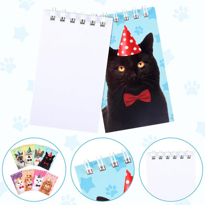 Hooqict 24 Pack Small Pocket Notebook Mini Notebooks Bulk Small Spiral Notepads with 8 Colors, Memo Note Pads for Kids, Work, Office, School, 3.9 x 2.4 Inches