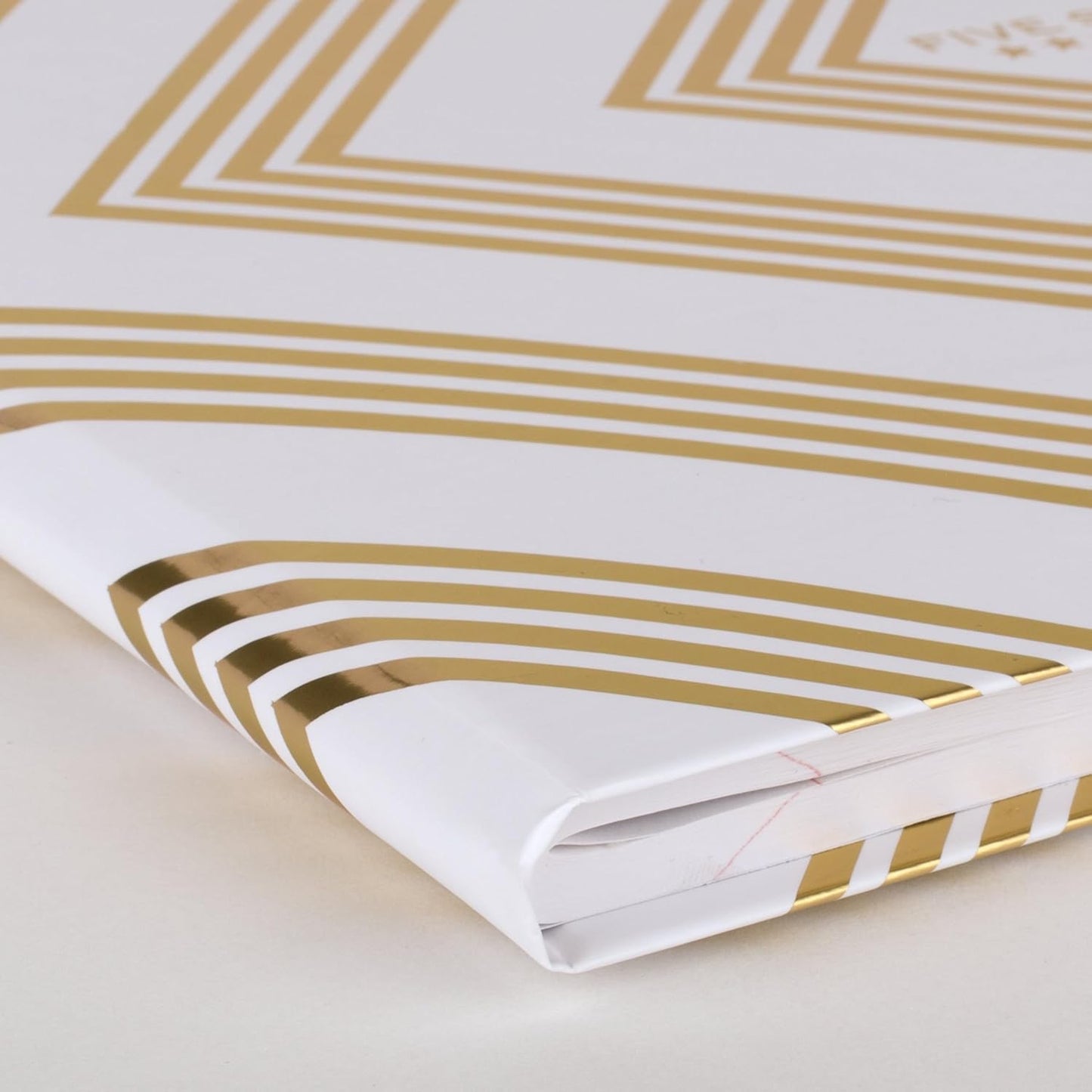 Five Star Composition Book, College Ruled Paper, 7-1/2" x 9-3/4", 80 Sheets, Hardcover, Lilac and Metallic Gold Arches (850111F-AMZ)