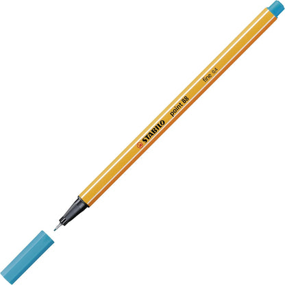 Fineliner - STABILO Point 88 - Pack of 10 - Red
