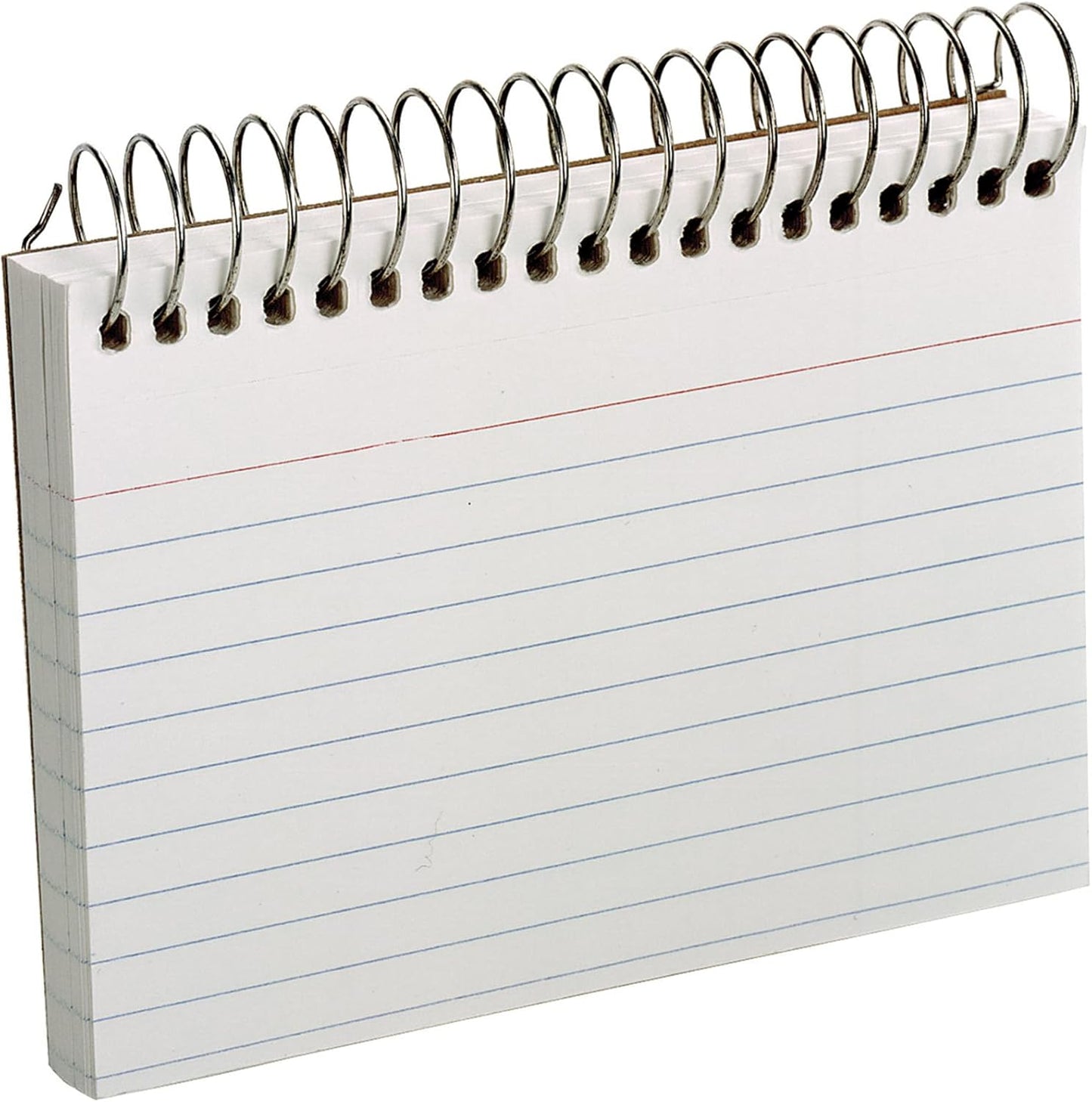 Oxford Premium-Weight Index Cards, Spiral, Ruled, 3 x 5 Inches, White, 50 Cards per Pack, 1 Pack (40282)