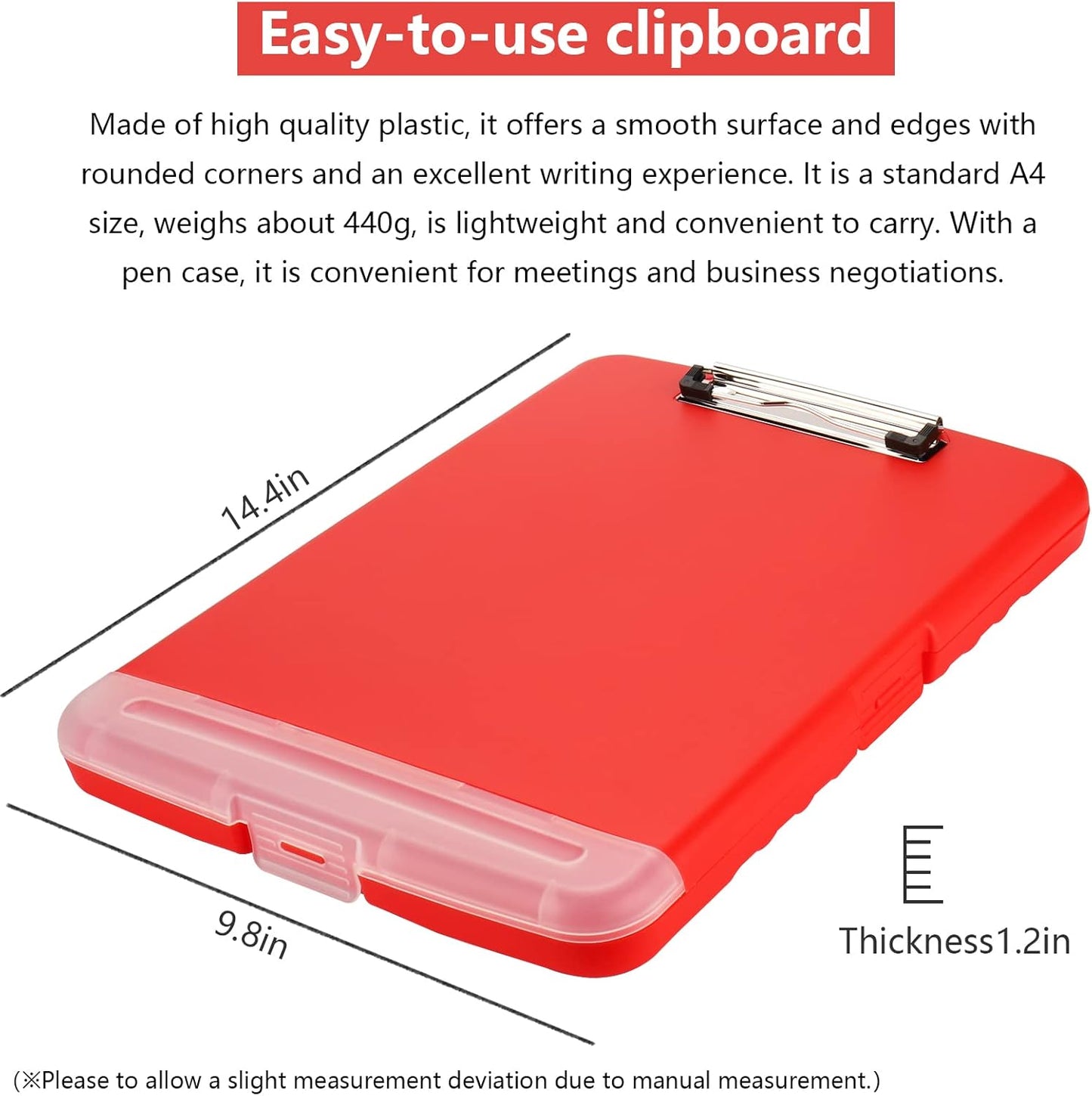 SFLHHDM Purple Clipboard, Clip Boards 8.5x11, Teacher Clipboards with Storage, Plastic Clipboard with Pen Holder, Clipboards Storage for Women Teachers Work, School & Office Supplies