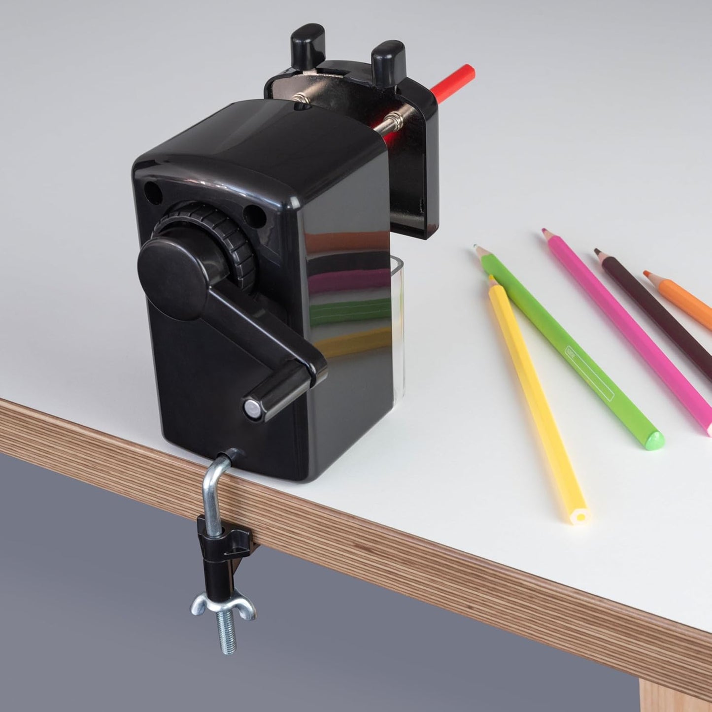 Rapesco 64 Desk Top Pencil Sharpener, Black (R64000B2)