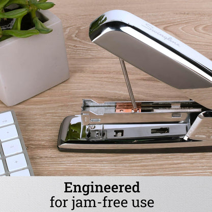 Swingline Stapler, 30 Sheet Capacity, 747 Business Stapler, Jam Free, Metal, Rio Red (74736)