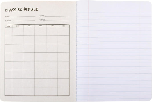 C-Line Composition Notebook, College Ruled, 1 Notebook, Black Marble (22022)
