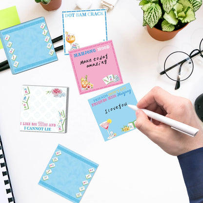 Inspirational Sticky Notes Gifts - 9 Pack Funny Positive Quotes Notepads 3x3 Inches, Fun Motivational Self-Adhesive Memo Pads Office Study Supplies for Friends Coworkers (450 Sheets)