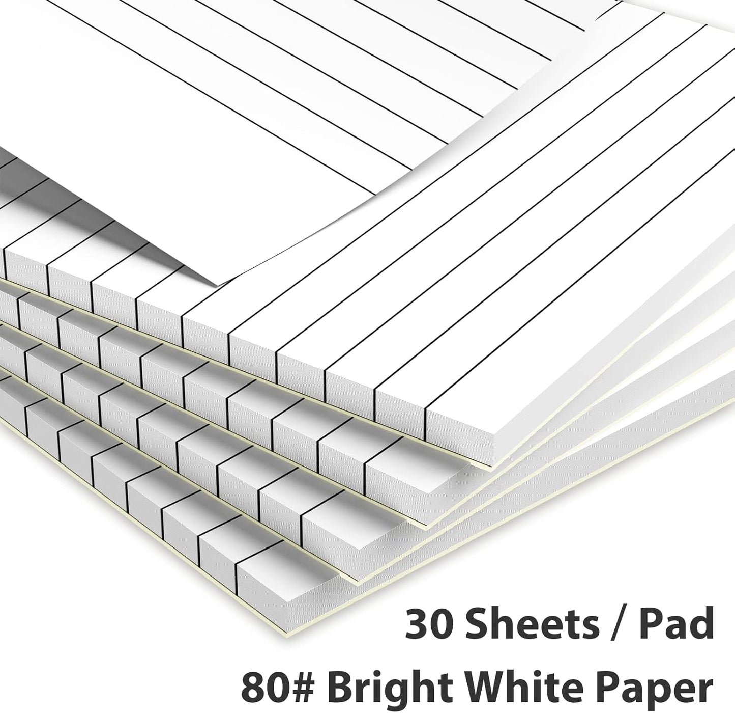 Nichela 20 Pack Small Notepad, 3 x 5 Inch Ultra Quality Note Pads, Server Lined Papers and Desk Notepads for Office Supplies, Writing and Memo pads 30 Sheets Each