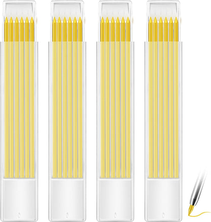 Hiboom 24 Pieces 2.8mm HB Refill for Carpenter Pencil, Study Long Lasting Pencil for Mechanical Pencil Woodworking Construction (Black)