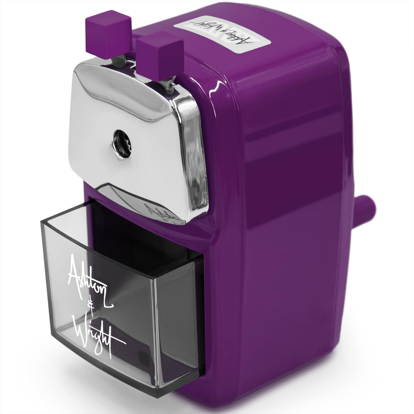 Ashton and Wright - Mechanical Desktop Pencil Sharpener - Orange
