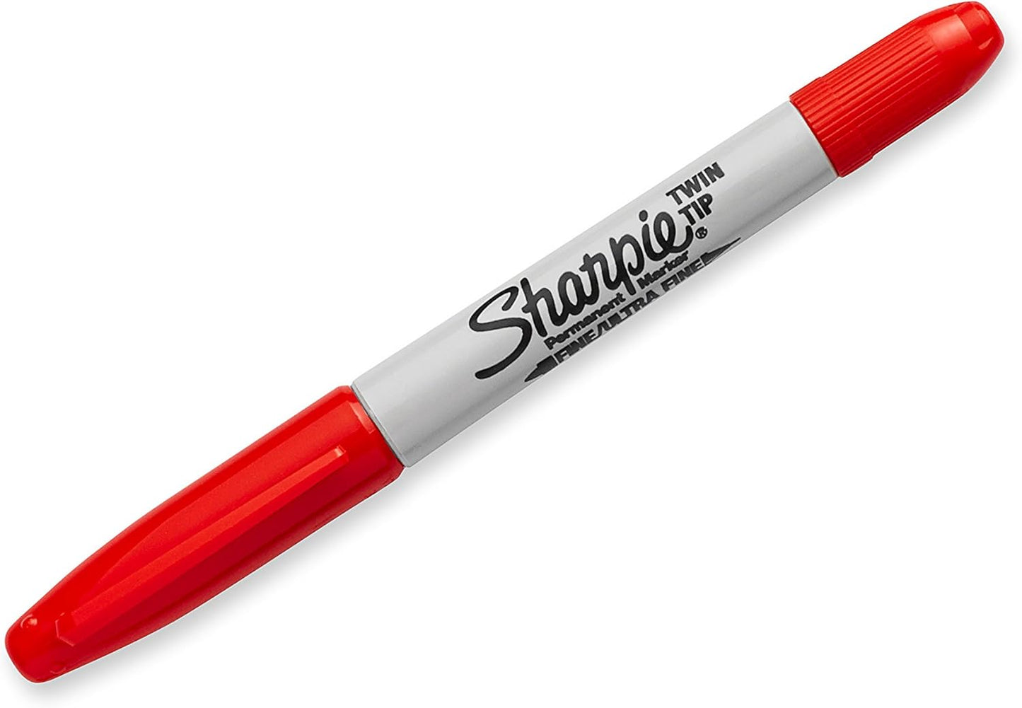 Sharpie Twin Tip Permanent Markers, Fine and Ultra Fine, Black, 12 Count