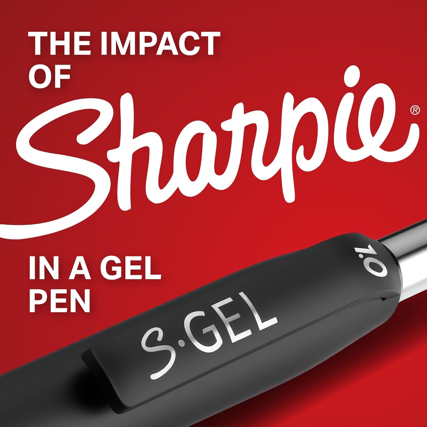 Sharpie S-Gel Pens, Medium Point (0.7mm), Blue Gel Ink, 36 Count - Writing, Note-Taking, Office Supplies, No Smear, No Bleed