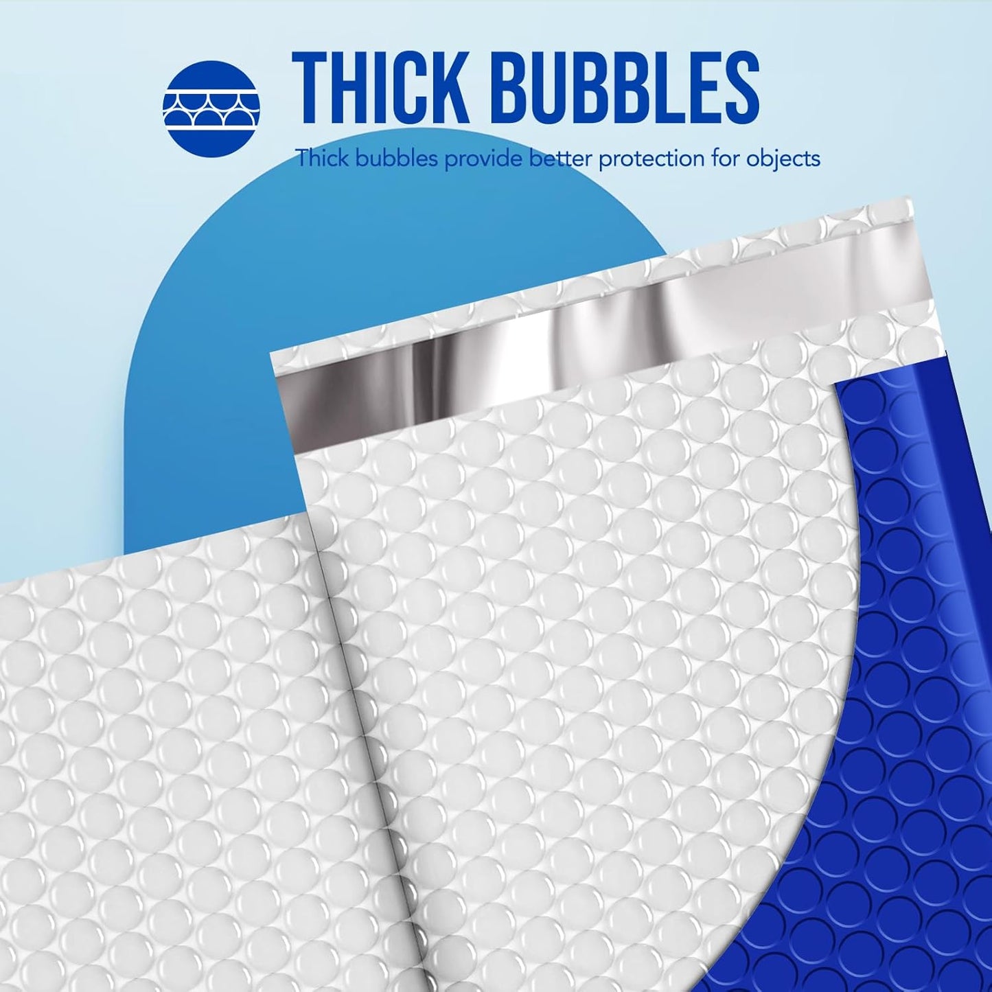 Fuxury Black Bubble Mailers 4x8" 100 Pack Waterproof Padded Envelopes Usable Size 4x7" Self Seal Bubble Envelopes Padded Mailers for Small Business, Envelope Mailers