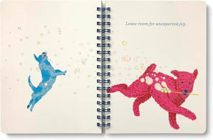 Compendium Spiral Notebook – Expect the Best Things to Happen Today – A Designer Spiral Notebook with 192 Lined Pages, College Ruled, 7.0" W x 9.25" H