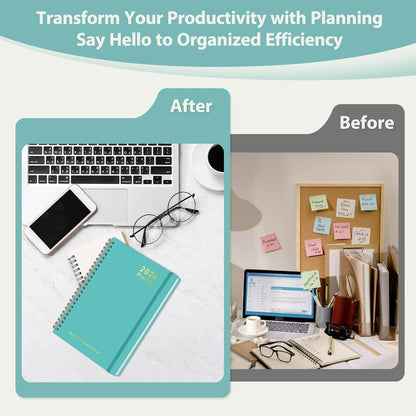 Planner 2026-2027, Weekly and Monthly Academic Year Calendar Planner, July 2026 - June 2027, Daily Agenda Book for Office School Supplies, A5(6.3'' x 8.5'')