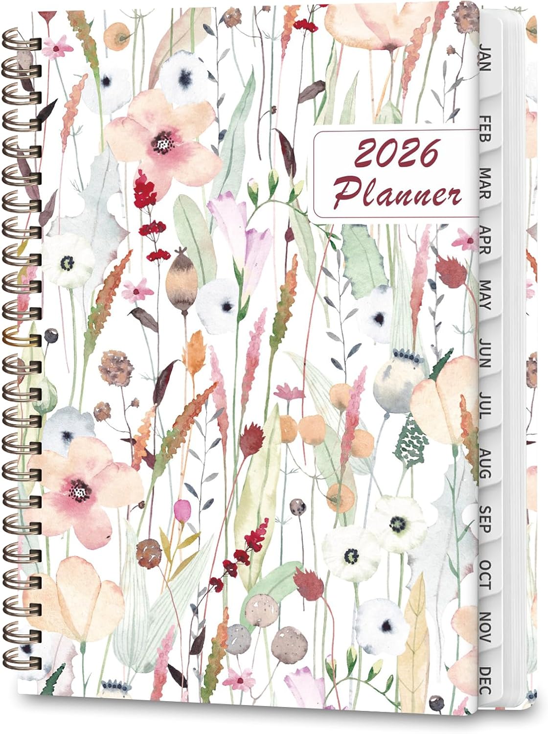 Planner 2026-2027, Weekly and Monthly Academic Year Calendar Planner, July 2026 - June 2027, Daily Agenda Book for Office School Supplies, A5(6.3'' x 8.5'')