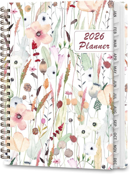Planner 2026-2027, Weekly and Monthly Academic Year Calendar Planner, July 2026 - June 2027, Daily Agenda Book for Office School Supplies, A5(6.3'' x 8.5'')
