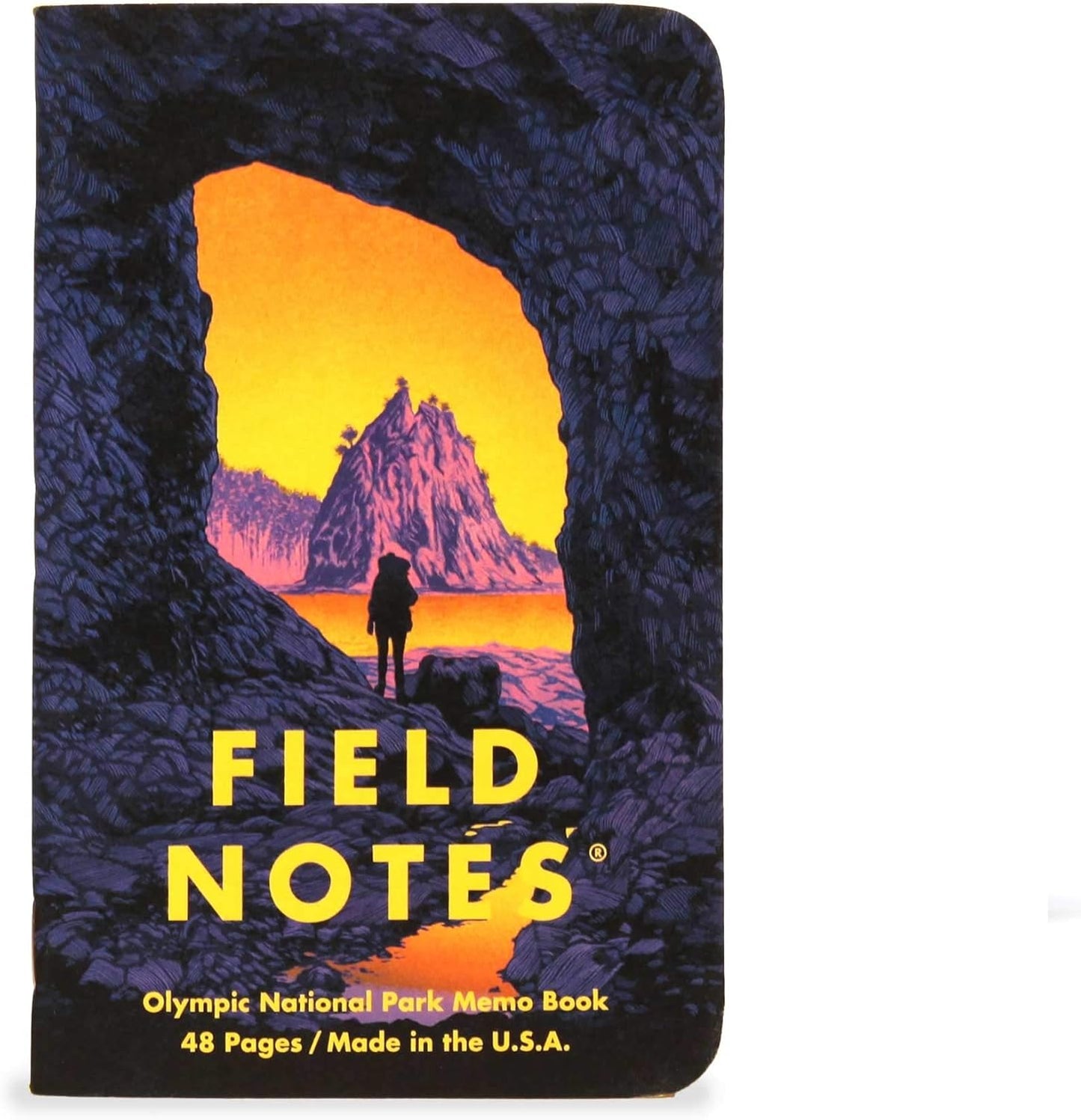 Field Notes: Original Kraft 3-Pack - Mixed Paper (1 Graph/Grid, 1 Ruled/Lined, 1 Plain/Blank) Memo Books - 48 Page Pocket Notebooks - 3.5" x 5.5"