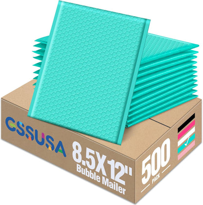 GSSUSA Black Bubble Mailers 4x8 Inches 50 Pack, Usable Size 4X7" Bubble Envelopes for Small Business, Padded Envelope, Shipping Mailers, Packaging Bags, Mailing Envelopes, Shipping Supplies