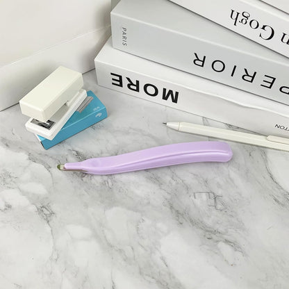 Professional Staple Remover Tool, Magnetic Tip Design Facilitates Collection of Staples, Staple Remover Stick for Home, School, and Office, Purple