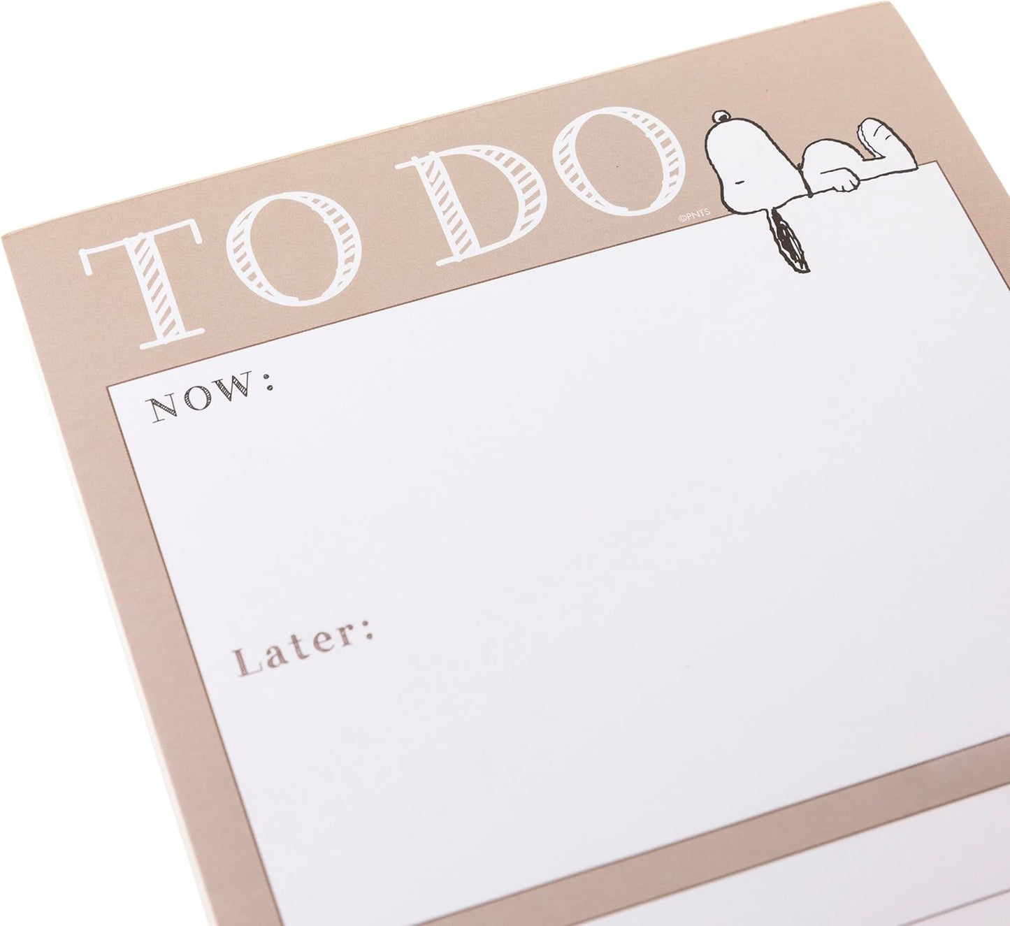 Graphique Large Notepad, Brush Strokes – 6" x 8", Cute Notepad with 150 Tear-Off Sheets, Features the Word “Notes” on Every Page – Perfect for Note Taking, List Making, and More