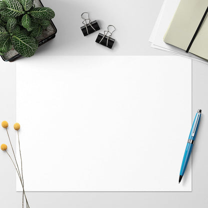 321Done 2-Part Blank Carbonless Notepad, 3.4x5.5 Portrait, Made in USA, Pocket Size Carbon Copy Memo Scratch Pad, Sketchbook, Cute Generic Small Business Order Book (50 Sets) White/Yellow
