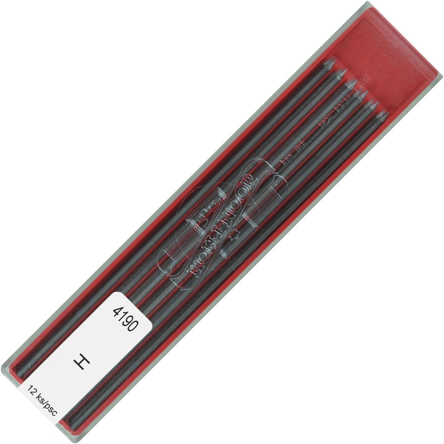 Koh-i-noor 2.0 mm Graphite Leads for Technical Drawing and Retouching, 4190 6B