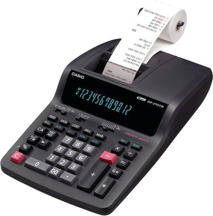 Casio DM-1200BM – Business Desktop Calculator with Cost/Sell/Margin & Tax Keys | Extra-Large 12-Digit Display, Kickstand | Ideal for Office & Finance Use