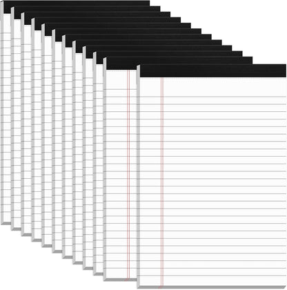 Legal Pads 4x6 Inch College Ruled Small Notepads Writing Note Pads for Work Study Taking Notes To do List, 30 Sheet/Pad Tear-Off Lined Paper Pads Memo & Scratch Pads for Office Home Car School, 8 Pack