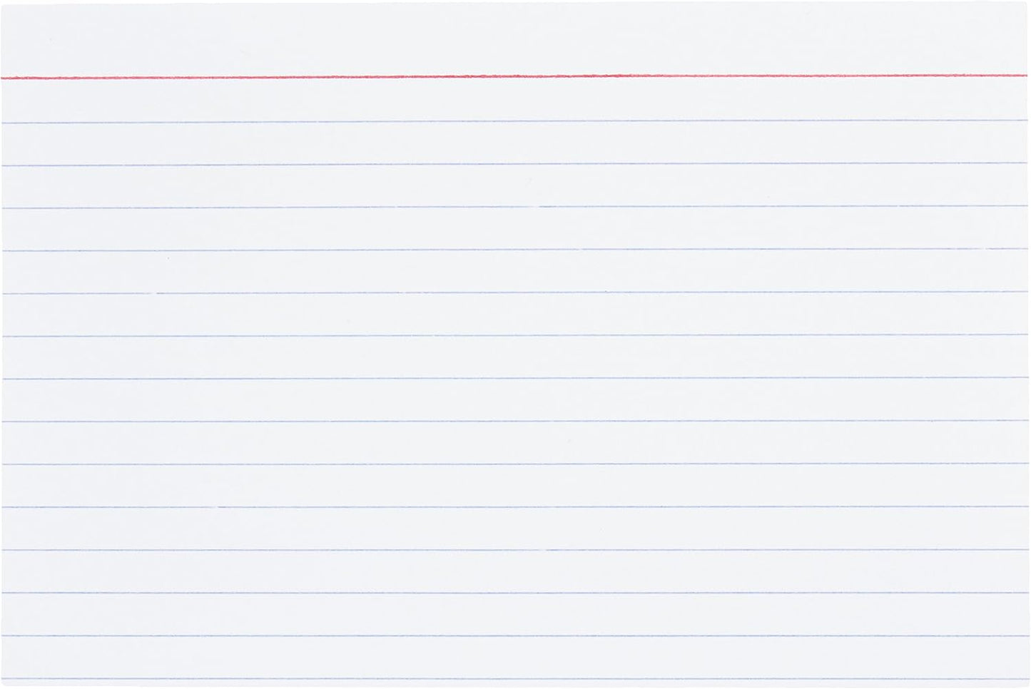 Amazon Basics Ruled Lined Index Cards for Study, Notes and Recipes, White, 3" x 5", 1,000 Count (10 Pack of 100)