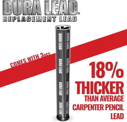 STKR Concepts Dura lead refills for STKR Concepts Mechanical Carpenter Pencil - Black 5 pcs,Pack of 1