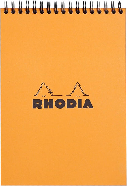 Rhodia Wirebound Pad 8.25x11.75, Lined, Orange