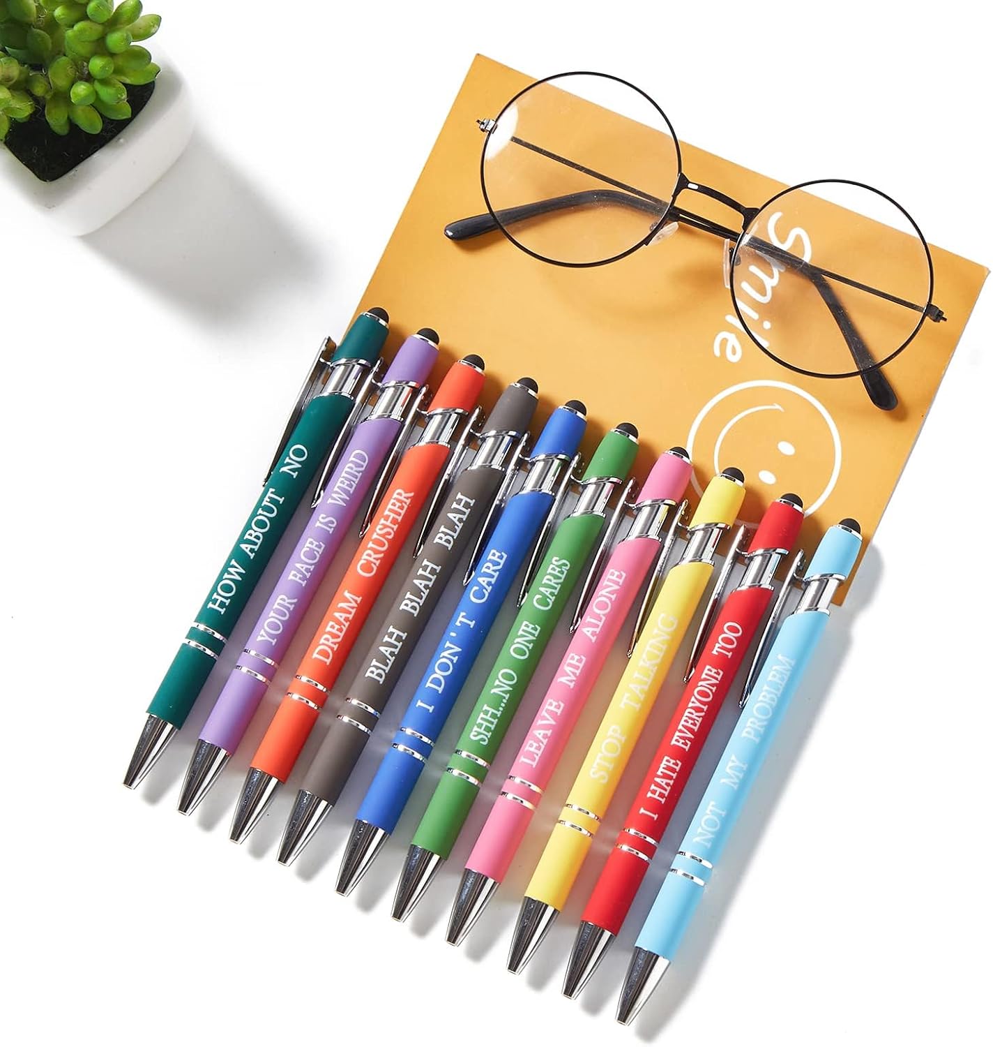 20 Pieces Ballpoint Pen Refills Black Ink 1.0mm Medium Point Smooth Writing Replacement Gel Ink Refills for Retractable Ballpoint Pen School Office Supplies