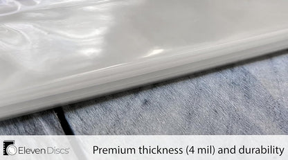Eleven Discs Letter Sheet Protectors for Discbound Notebooks fits Circa, Arc, TUL (Transparent, Set of 25)