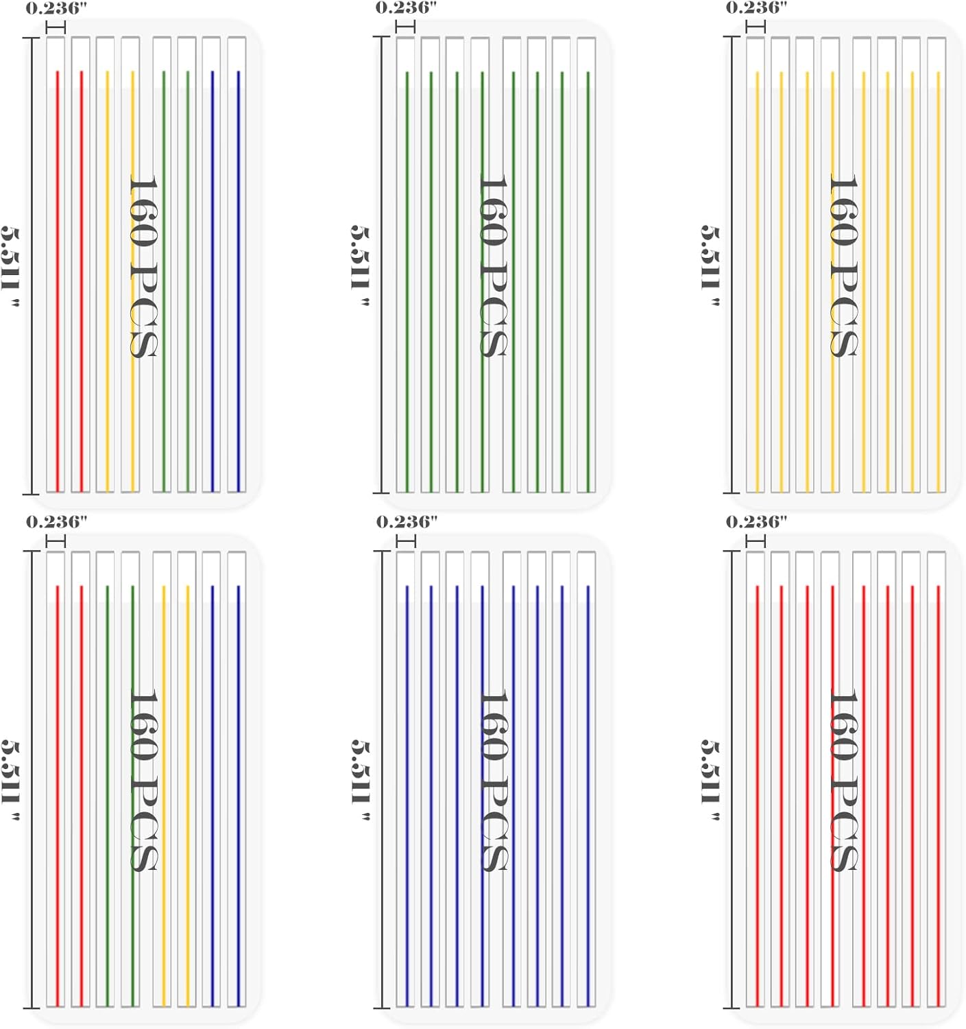 BAYTORY 1380Pcs Transparent Highlighter Tape Reusable, Clear Sticky Tabs for Annotating Books, Long Highlighting Strips Page Markers Index Tabs, Sticky Notes Aesthetic Office School Supplies