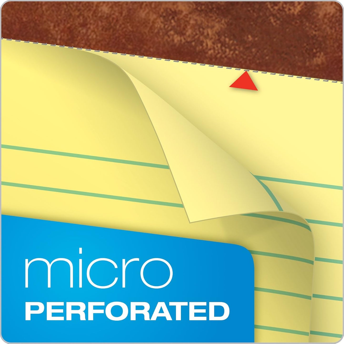 TOPS The Legal Pad Writing Pads, 8-1/2" x 11-3/4", Canary Paper, Legal Rule, 50 Sheets, 12 Pack (7531)