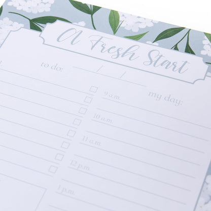Graphique Large Notepad, Brush Strokes – 6" x 8", Cute Notepad with 150 Tear-Off Sheets, Features the Word “Notes” on Every Page – Perfect for Note Taking, List Making, and More