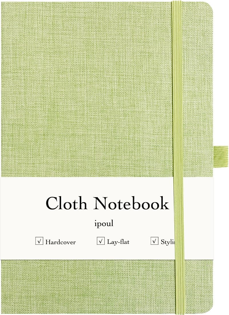 ipoul Flower Notebook, A5, 6x8, Hardcover, Lay Flat, Lined Paper, Journal for Women, Writing Notebook, Pretty, Hibiscus, Pink, Birthday Gifts for Women, Wedding Shower Gifts, Mothers Day Gift